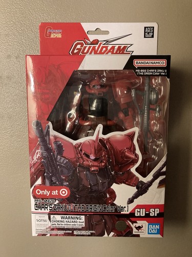 Chars Zaku II Figur Gundam Universe GU-SP Target Exclusive Red Comet GUNDAM NEU