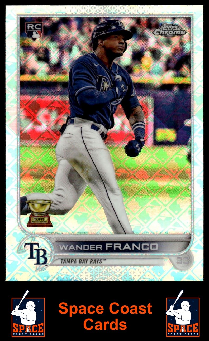 2022 Topps Chrome Logofractor Edition #80 Wander Franco