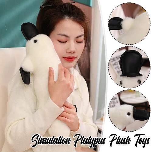 Simulation Platypus Plush Toys Cartoon Animal Stuffed Dolls Home Decor Xmas Gift - Afbeelding 11 van 14