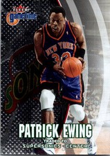 2000-01 Fleer Game Time #14 Patrick Ewing