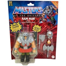 Masters of the Universe Origins Ram Man Figure Retro Deluxe 2020 Mattel Sealed