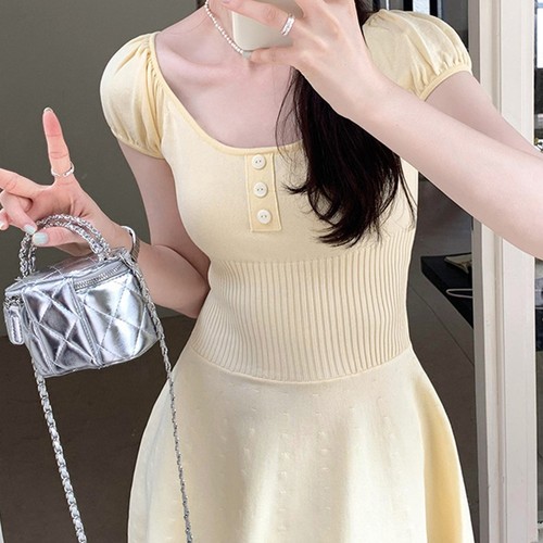 Casual Style Womens Knitted Dress Perfect for Everyday Fashion Choices - Picture 5 of 24