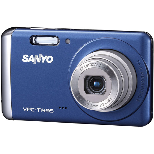 Sanyo VPC T1495 14.0MP Digital Camera Blue for sale online eBay