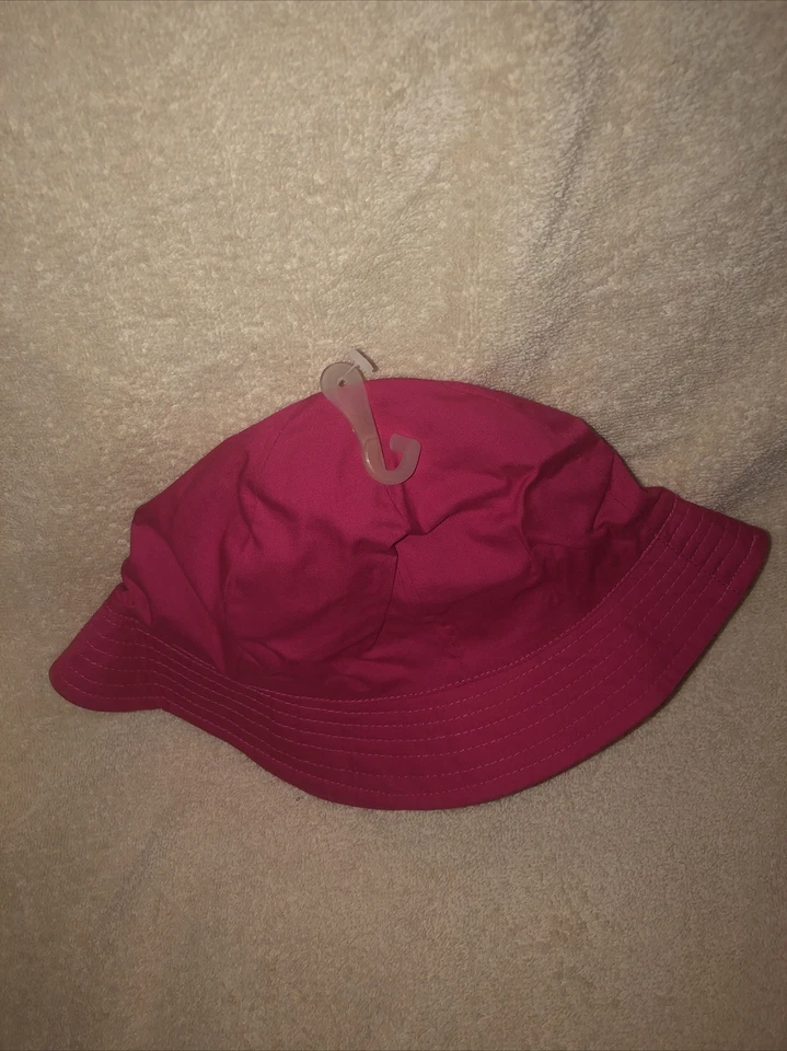 Unisex Niño Pequeño Niños Sombrero Cubo Rosa Niños Cubierta de Cabeza con Gafas de Sol Foto 2 de 2