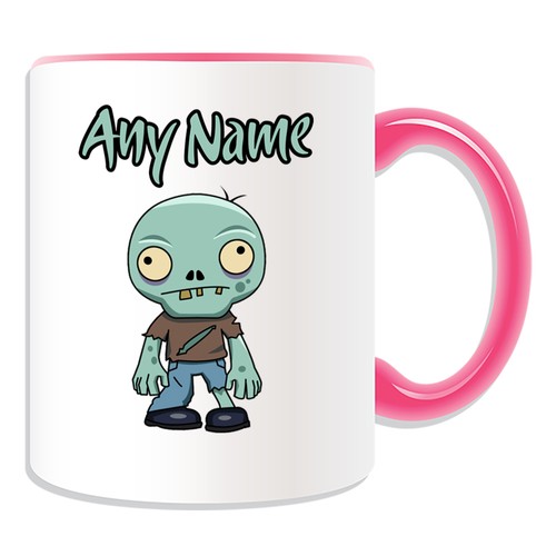Personalisierte Geschenk Dumm Grün Zombie Tasse Spardose Tasse Teufel Walking Dead Voodoo - Bild 5 von 21