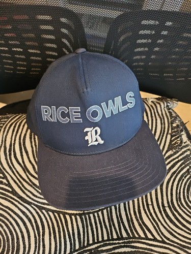 Rice University Owls Adidas Cap  Blue 04/18 Texas - Picture 1 of 6