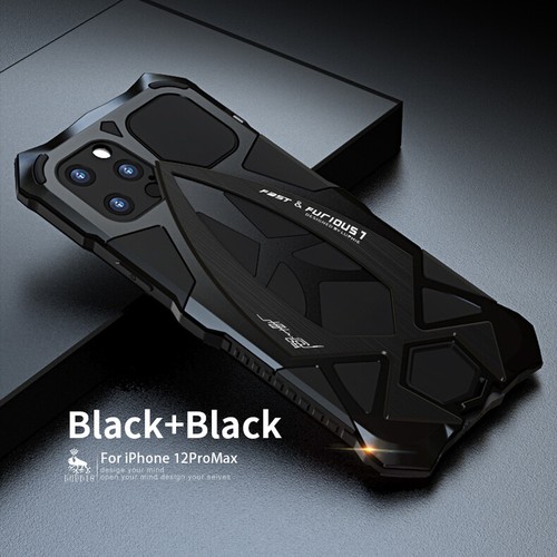 Luphie Metall Gorilla Glas Silikon Case Handyhülle fü iPhone 14 15 16 17 Pro Max - Bild 16 von 16