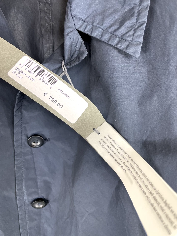 Gabardina Boglioli azul oscuro talla 56 PVP 750 750 €750 Foto 3 de 4