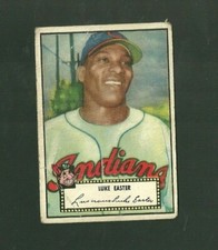Topps 1952 Baseball Card #24 Luke Easter Cleveland Indians 1B MLB Trading Card
