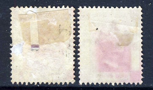 HONG KONG Queen Victoria 1882-84 2c. Watermark Crown CA SG 32a & SG 33 MINT - Picture 2 of 2
