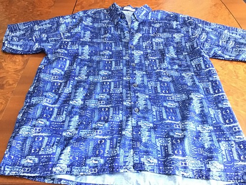 Thai Seide Herren Hemd L - Bild 4 von 5