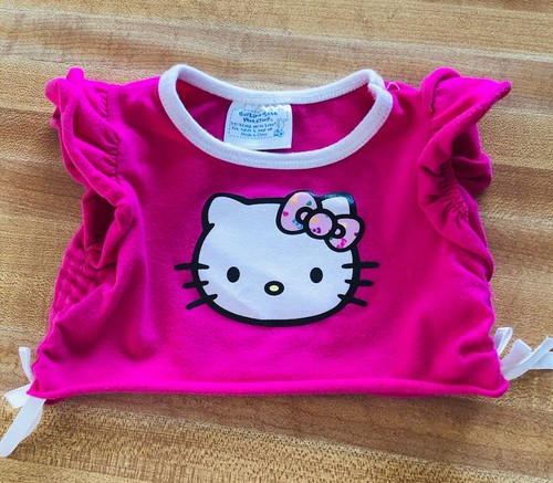 Vestido amarillo a cuadros Build A Bear Clothing Hello Kitty rosa Top falda lalaloopsy - Imagen 12 de 13