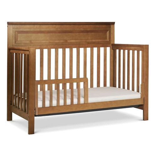 Baby Crib, Autumn 4-In-1 Convertible Crib in Chestnut, Greenguard Gold Certified - Picture 7 of 11