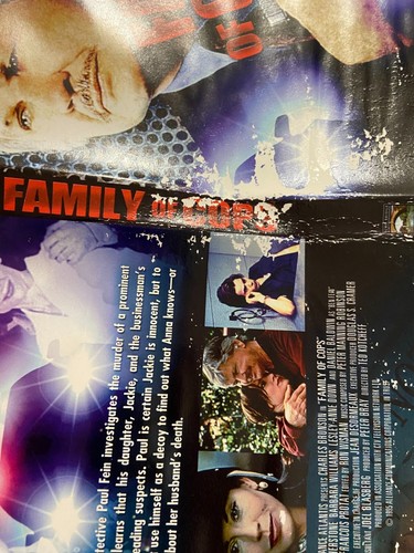 Family Of Cops region 1 DVD (1995 Charles Bronson drama movie) * damaged cover - Picture 4 of 11