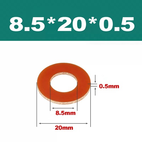 Guarnizione/lavatrice isolante circolare resistente alle alte temperature in bachelite M2-M12 - Foto 46 di 51
