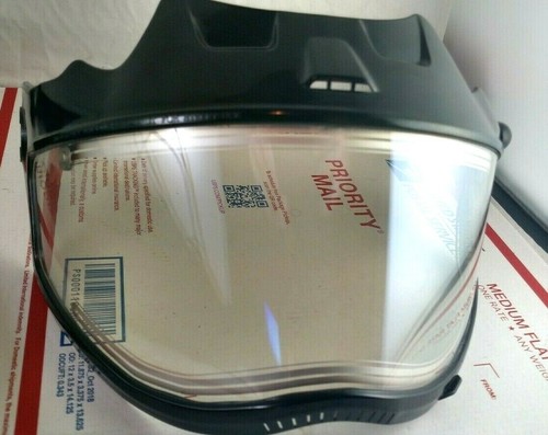 KBC SN-X Snowmobile Helmet with Electric Heated Shield size XL Motorcycle Black - Picture 5 of 15