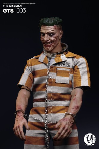 Figurine articulée de collection Goodtoys GTS-003 1/6 The Prisoner Clothing Joker 12 pouces - Photo 2/9
