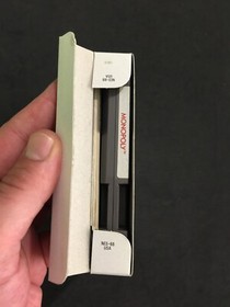 Monopoly Nintendo Nes Ntsc Am&eacute;ricain Usa Usag&eacute; Complet Beau