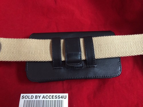 LEDER HOLSTER GÜRTEL CLIP TASCHE FÜR IPHONE 5 5S 5C VERLÄNGERTE AKKU POWER CASE - Bild 11 von 11