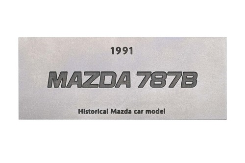 MAZDA 787B model car 1/43 100TH COLLECTION limited 100th anniversary - Picture 11 of 12