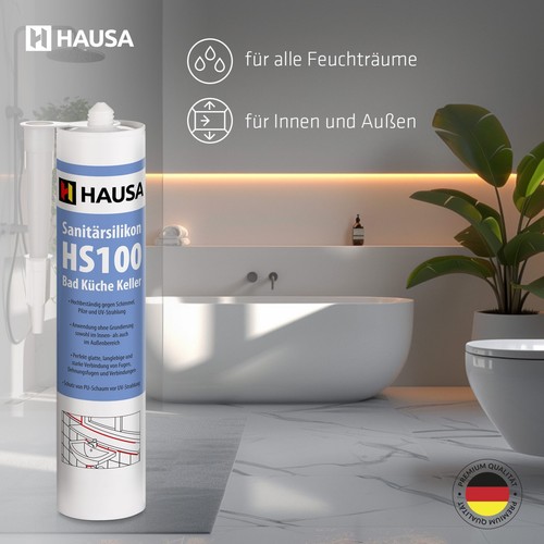 Silicona sanitaria premium HAUSA 1-24 piezas cartucho para baño ducha cocina resistente al moho - Imagen 32 de 70