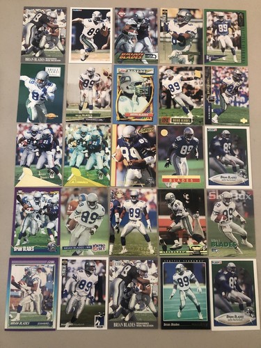 Brian Blades 🏈 Seattle Seahawks Football Cards 🏈 25 Card Lot 🏈 F113 - Picture 1 of 12