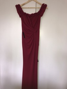 lipsy burgundy dress