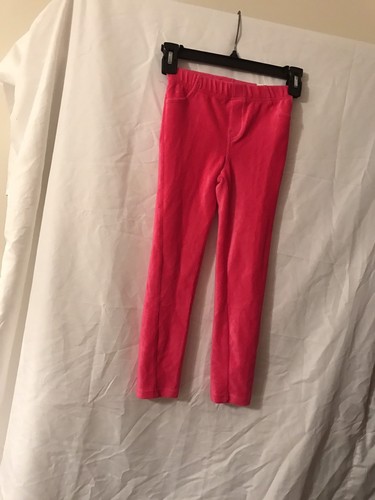 NWT The Children's Place Pink Coral Corduroy Pants Girls 5-6 Jeggings - Picture 2 of 3