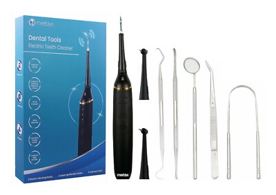 Elektrischer Schall Dental Scaler Zahnreiniger Zahnstein Plaque Fleckenentferner