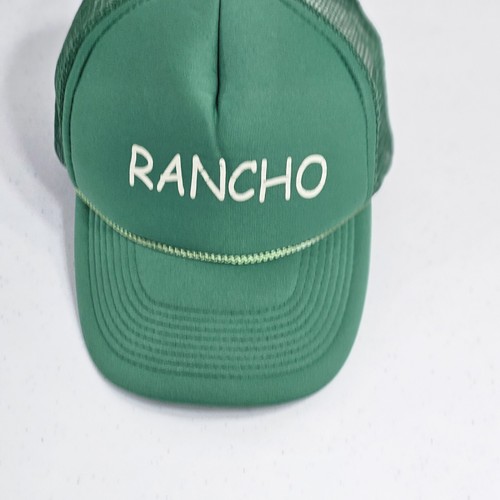 Rancho Herren Mütze Cap grün Trucker Mesh Snapback Einheitsgröße verstellbar - Bild 4 von 16
