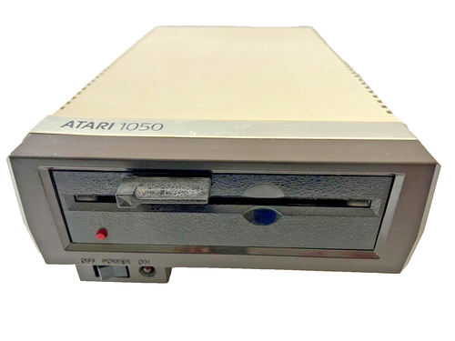 Atari 1050 NUR Diskettenlaufwerk - ungetestet für Teile oder Reparatur