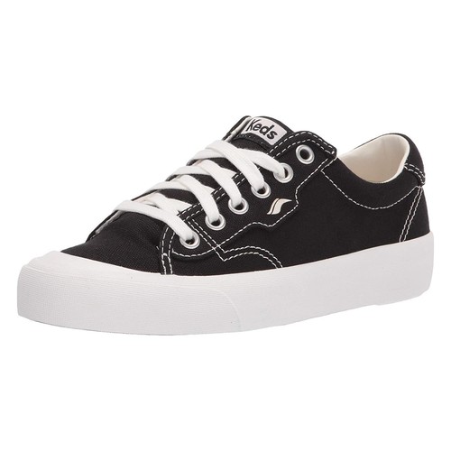 Keds Crew Kick 75 Núcleo Orgánico Lona Algodón Orgánico Negro WF64824, Talla Selecta - Imagen 7 de 20
