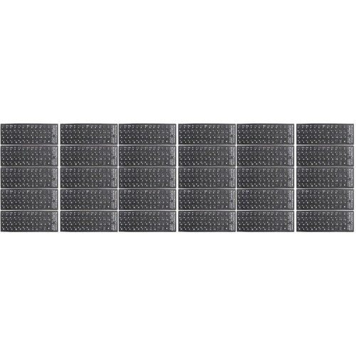 30 Pcs Universal Foreign Language Keyboard Stickers Keyboard Protector PC - Afbeelding 5 van 12