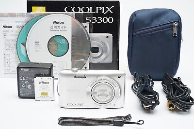 Nikon Coolpix S3300 Silver 5 Compact Digital Camera 16.0MP Nikon Coolpix S3300 Silver 5 Compact Digital Camera 16.0MP