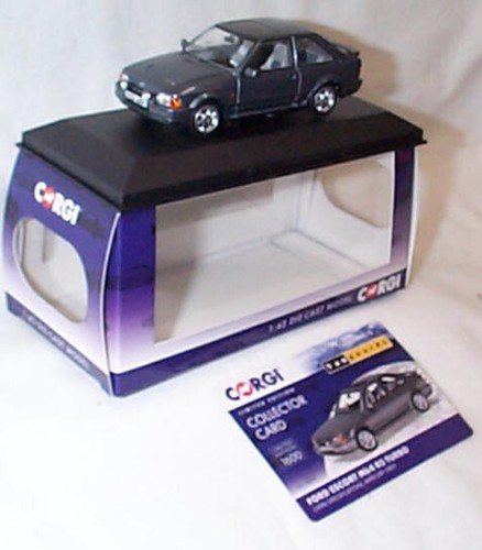 VANGUARDS 1/43 Ford Escort MK4 RS Turbo 1990 RHD gris mercure VA14304 neuf ltded - Photo 1/2