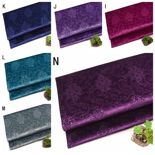 Soft Velvet Fabric Embossed Floral Cloth Home Car Upholstery Sewing Material DIY - Afbeelding 1 van 26