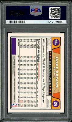 その他 NBA 08-09 topps chrome Kobe Bryant Kobe Bryant 2008-2009 Topps Chrome PSA 8 #24 Iconic With