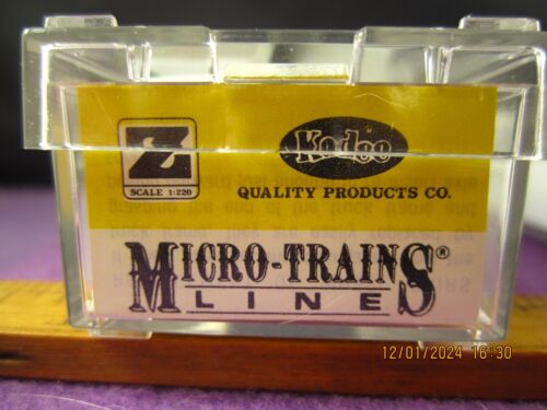 MICRO TRAINS Z GAUGE M K T FLAT CAR RD # 13445 ITEM No. 14501-2. - Picture 6 of 10