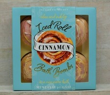 ASQUITH  SOMERSET Iced Roll Cinnamon Bath Bombs Relax  Indulge