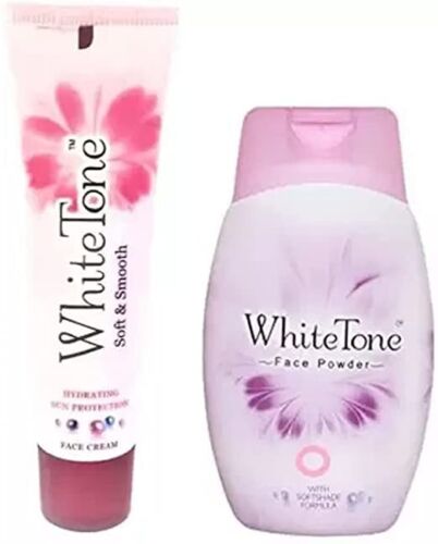 Polvo facial y crema facial tono blanco sin aceite piel uniforme al instante - Imagen 2 de 55
