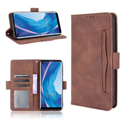 For Ulefone Note 11P Case Shockproof Card Slots Leather Wallet Stand Flip Cover