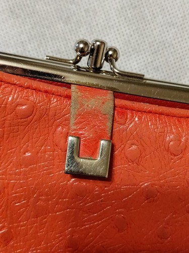 Vintage Bond Street Straußenleder Geldbörse Münzbörse - Bild 6 von 16