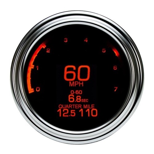 Dakota Digital MLX-3004 Chrome LED MLX Series 3 3/8 Gauge Speedo Tach 04-11 - Picture 8 of 12