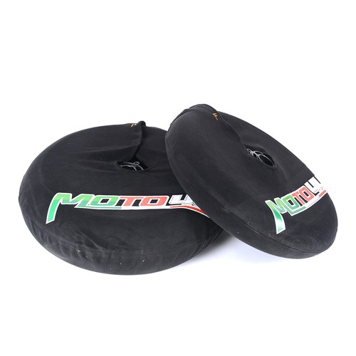 17 inch Tire Tyre Warmers Windstop Tire Cover Polar Fleece Windbreak Protector - Picture 5 of 10