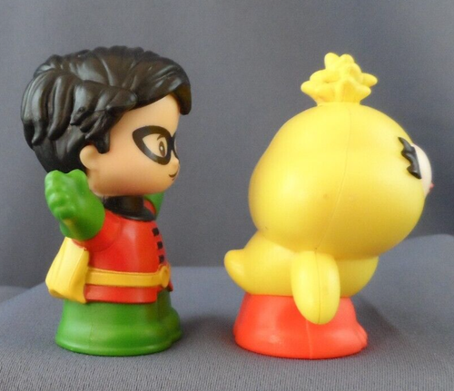 Fisher Price Little People Toy Story 4 Ducky & Batman's Robin Figures X 2 - Picture 5 of 13