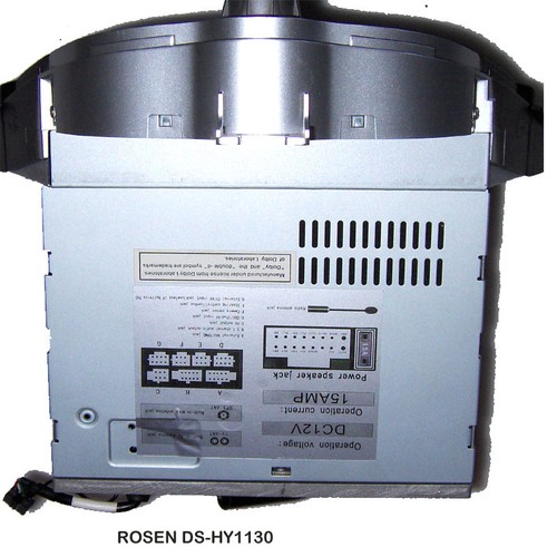 ROSEN DS-HY1130 Hyundai Elantra 2011-12 LCD / DVD Player/ Navigation Receiver - Picture 2 of 4