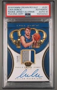 Luka Doncic 2018 Crown Royale #63 Base Price Guide - Sports Card 