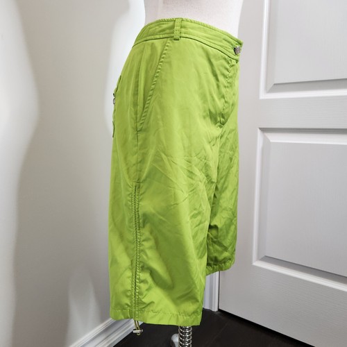 Chaqueta corta de golf deportiva Escada verde neón 2 piezas Athleisure 40 10 mediana Y2K - Imagen 22 de 22
