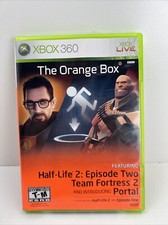 THE ORANGE BOX XBox 360 Half Life 2 Portal Team Fortress 2 New Partially Open