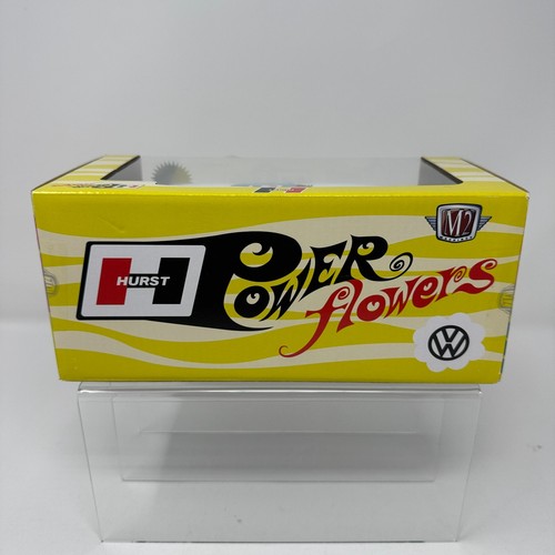 M2 Machines CHASE 1960 VW Delivery Van Hurst Power Flowers 1:24 R99 *Cracked* - Picture 11 of 17
